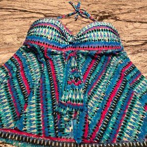 Merona tankini top - size XL - Top Only